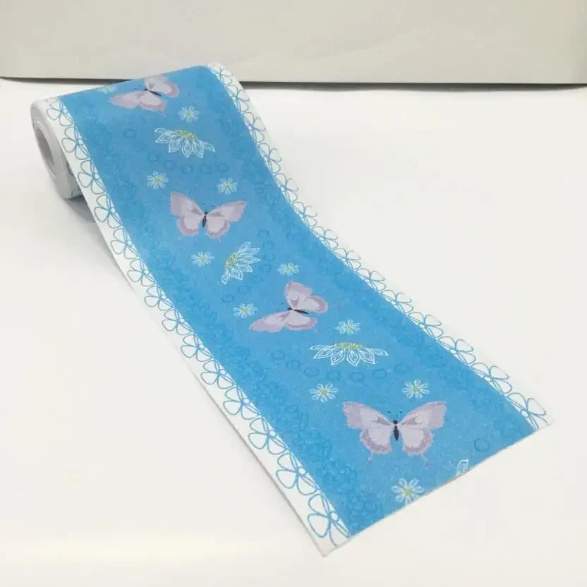 

Милые обои с бабочками и цветочным принтом, границы для детской комнаты, настенный декор, наклейки на талию, кухонная плитка, наклейка для комнаты для маленьких девочек, Ez067