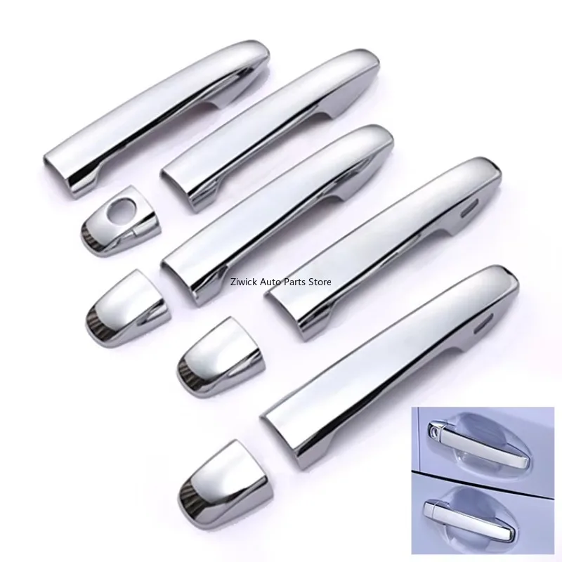 4 PCS ABS Chrome Door Handle Cover Trim for Toyota Prius 30 2009-2011 High Grade Car Styling External Accessories