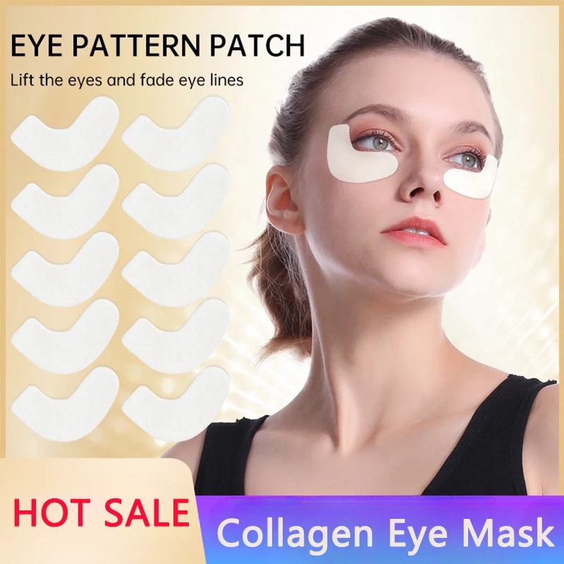 Colágeno Máscaras De Olho, círculos escuros Patches, contorno dos olhos, sacos Remoção De Rugas, Iluminar Hidratante, Levantamento Refirmante