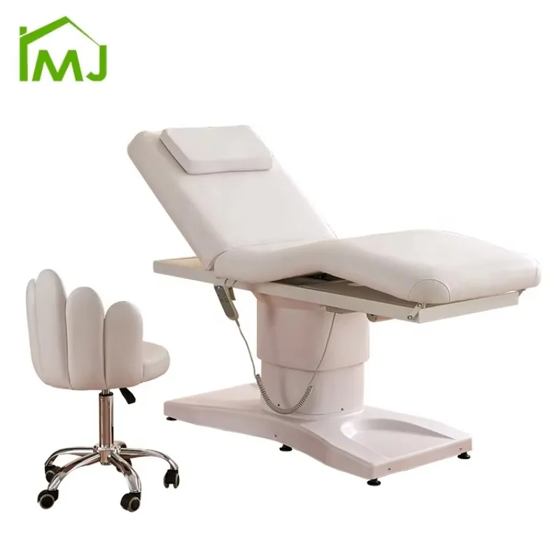 

2026 Motor Large Bearing Capacity Spa Massage Facial Treatment Bed Electric Massage Table Bed
