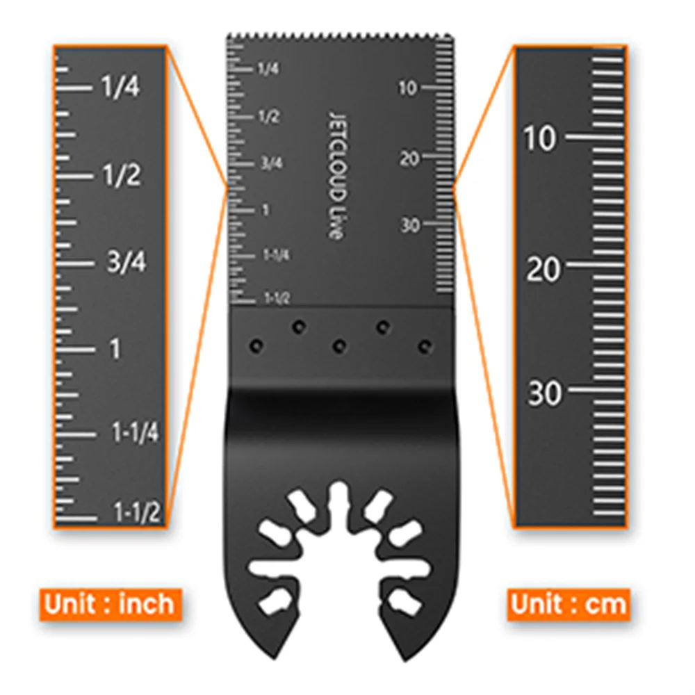 34mm Universal Saw Blade Set Oscillating Multi Tool Straight Scale Multitools Cutting Wood Saw Blades For Fein Multimaster Power