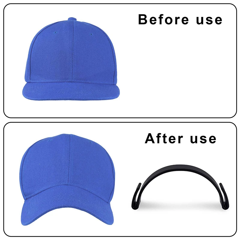 Bandes incurvées en plastique pour chapeau, cintreuse de chapeau, outil de maintien de la forme pour les casquettes de baseball, partenaires, shaper à bord