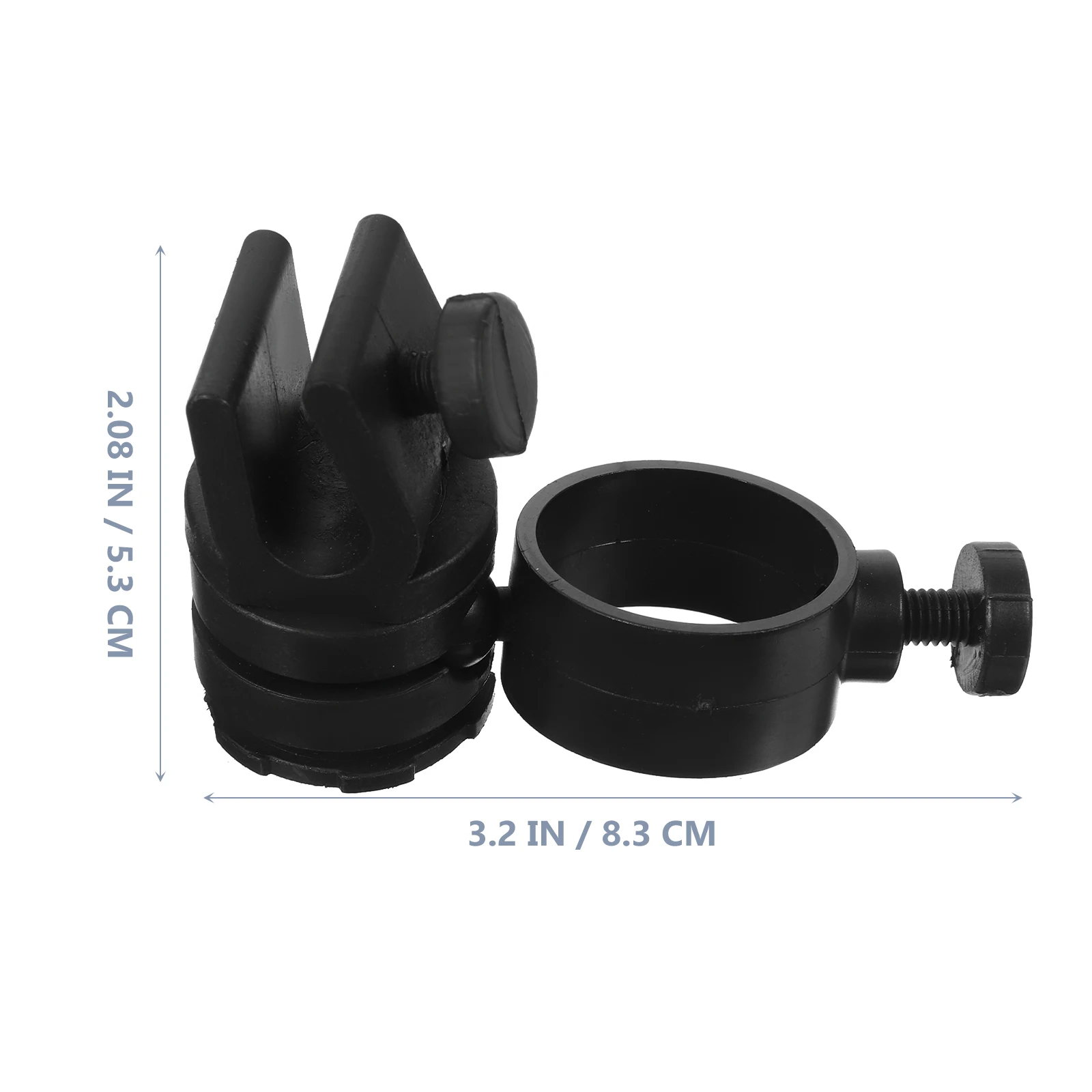 

Hard Hat Light Clip 21-28mm No Drilling Safety Mount Bracket Accessories Clamps Fire Band Headlamp Holder
