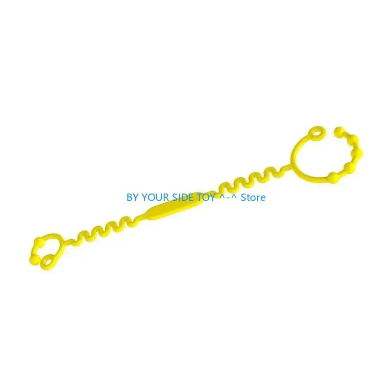 multifunction Child Cup & Bottle Holder Silicone Adjustable Strap Kid Proof Adjustable Silicone Leash for Travel Parent U6XE