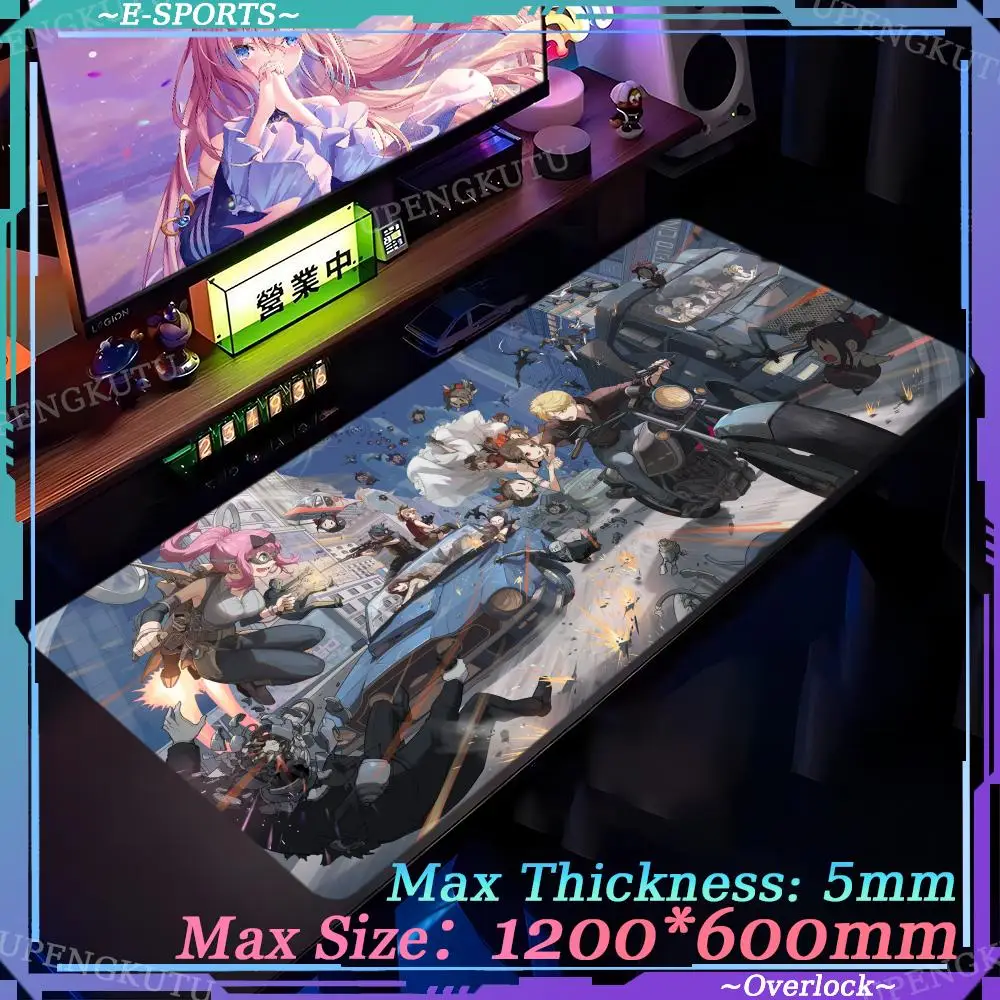 

S_sexy_bunny_ears Mouse Pad Rubber anti-skid pads Oversized Ergonomic mouse pads 1200X600X5MM Game pads Esports mouse pad