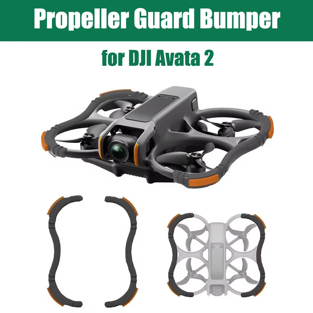 Parachoques protector de Hélice para dji Avata 2, protectores de impacto, parachoques anticolisión, protección de hélice, accesorios para Drones