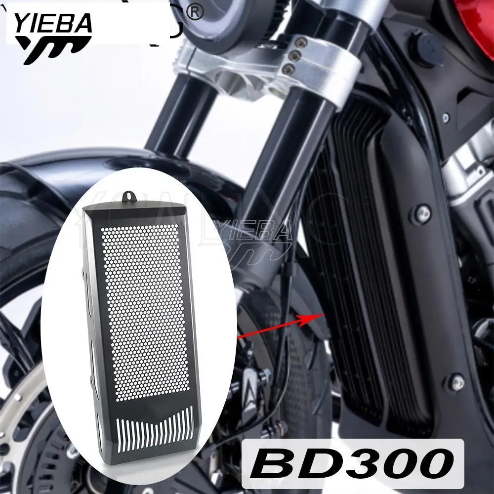 

Radiator Grille Guard FOR BENDA BD300 BD 300 Motorcycle Accessories Radiator Guards Grille Grill Cooler Cooling Cover Protection