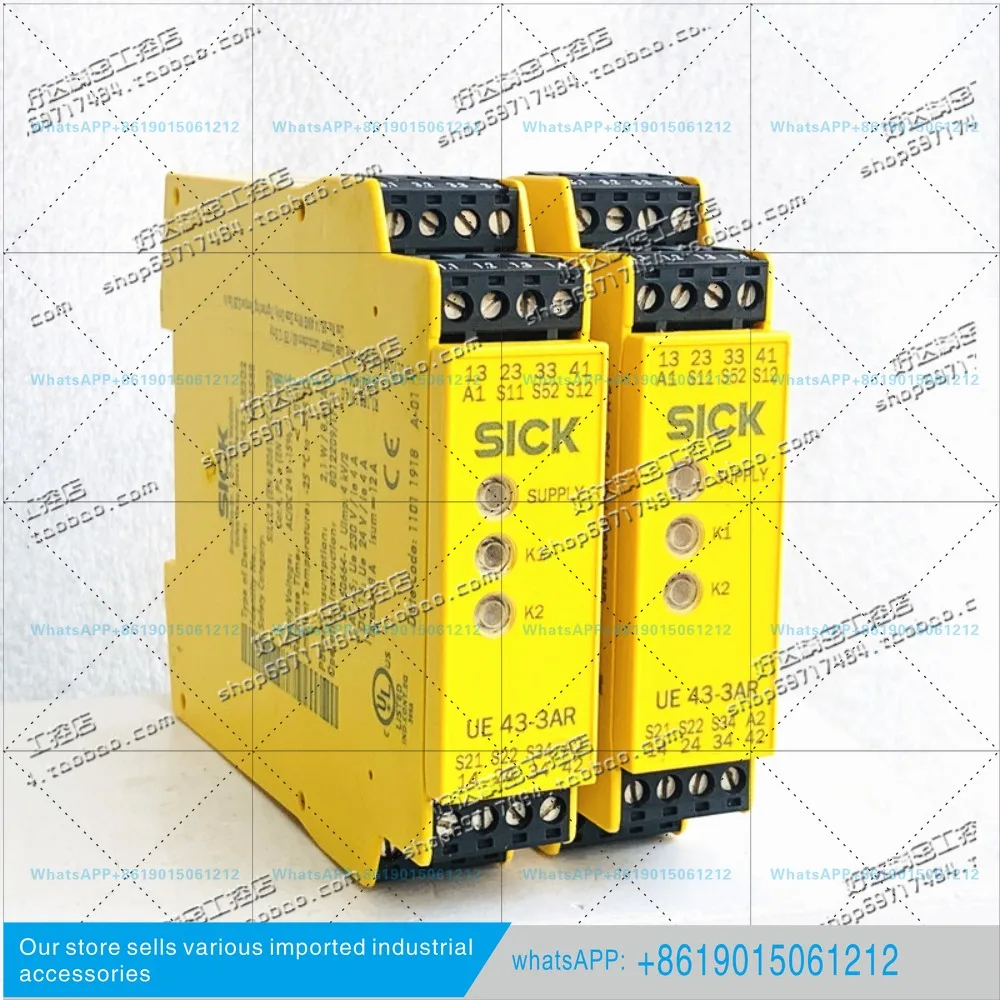 Original SICK/SICK safety relay UE43-3AR3D2 order number 6034568