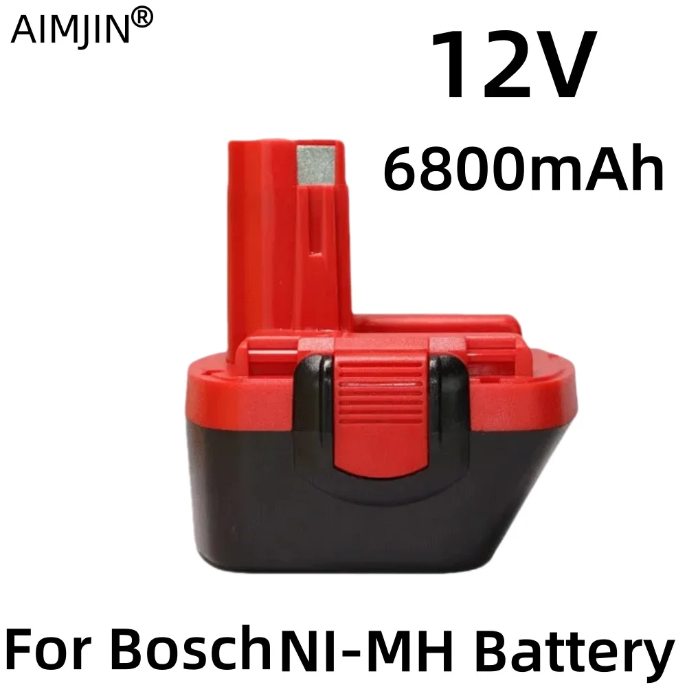 12V 6800mAh For Bosch Battery D70745 PSR 12 GSR 12 VE-2 GSB12 VE-2 Rechargeable Battery 2607335273 BAT038 BAT043 BAT045 BAT040