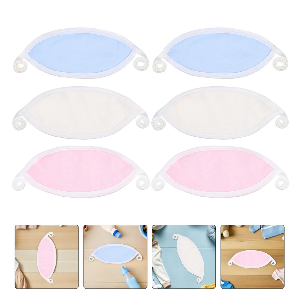 

6pcs Baby Belly Button Band Cotton Newborn Navel Belt Adjustable Warmth Keeper For Infant Umbilical Cord Protection Newborn