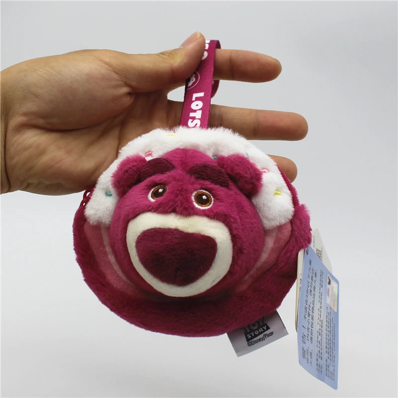 Toy Story Stormtrooper fraise ours Pijie cochon peluche poupée portefeuille sac de monnaie écouteur sac de rangement donner des cadeaux de vacances à des amis