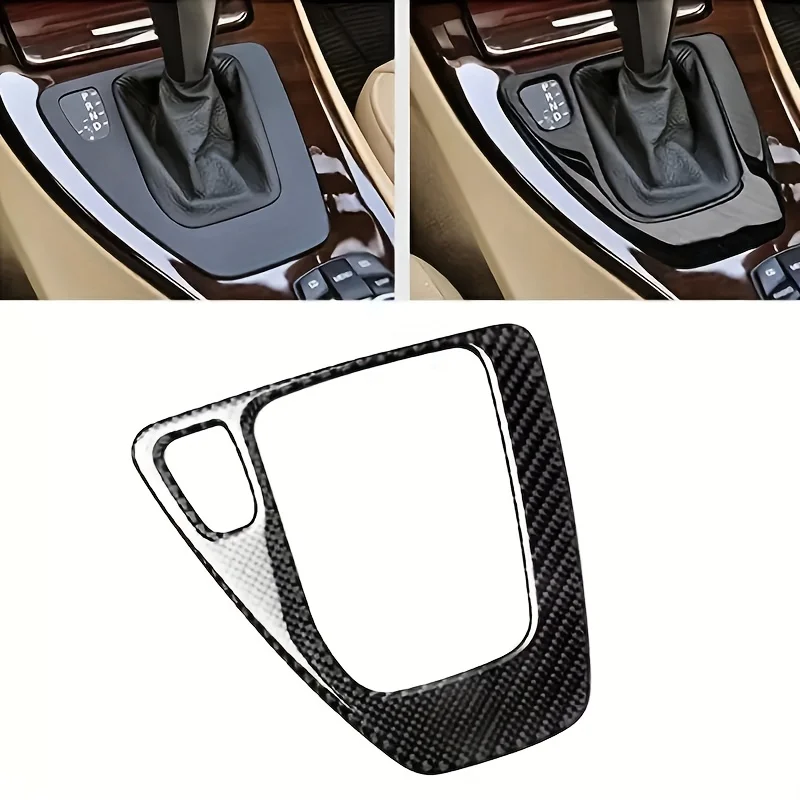 

Applicable for bmw 3 Series E90 E92 E93 Carbon Fiber Center Con，Very suitable for bmw Interior Modification，2005-2012 Model Year