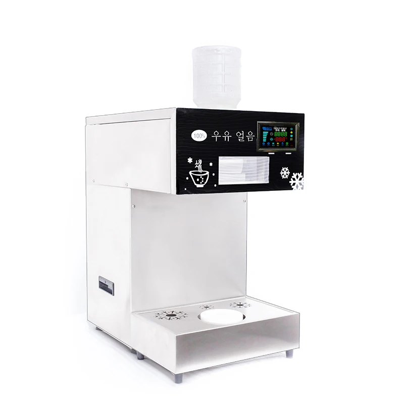 

300Kg 24Hours Big Clear Crystal High Efficient Portable Snow Ice Machine for Commercial
