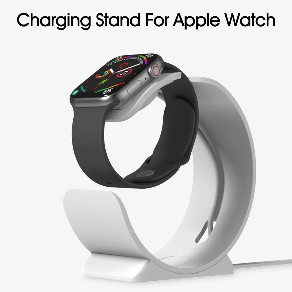 Desk Holder Charger Stand For Apple Watch Charging Dock Station For iWatch Series 1/2/3/4/5/6/7/8/SE/Ultra Desktop Base Holder