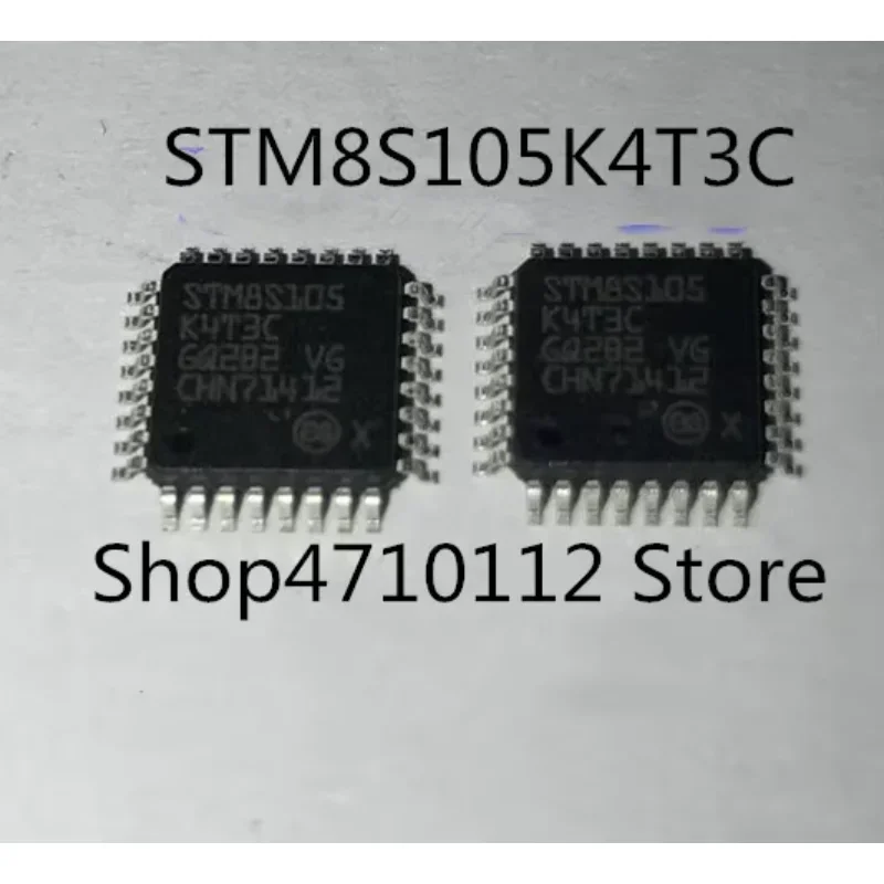 

Free Shipping 10PCS/LOT NEW STM8S105K4T3C STM8S105 K4T3C LQFP-32