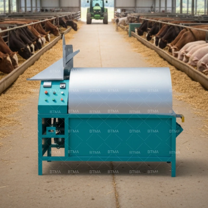 300kg/h High-Efficiency Electric Roaster for Seeds, Beans and Nuts, Industrial Agricultural Roasting Machine
