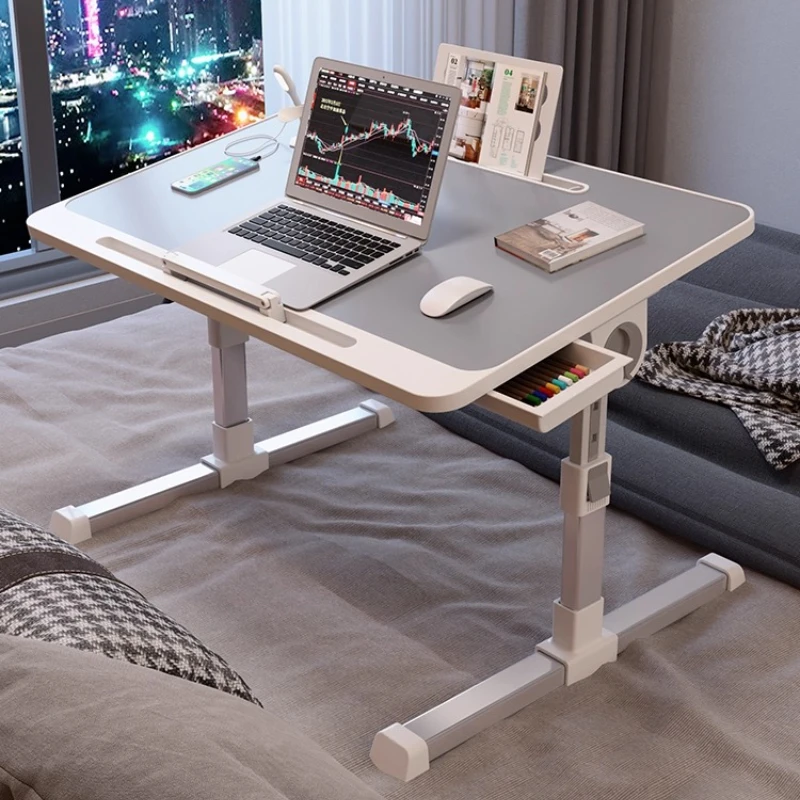

Corner Standing Modern Ergonomic Lap L-Shaped Bed Gaming Minimalist Adjustable Laptop Portable Folding Desk Office Computer