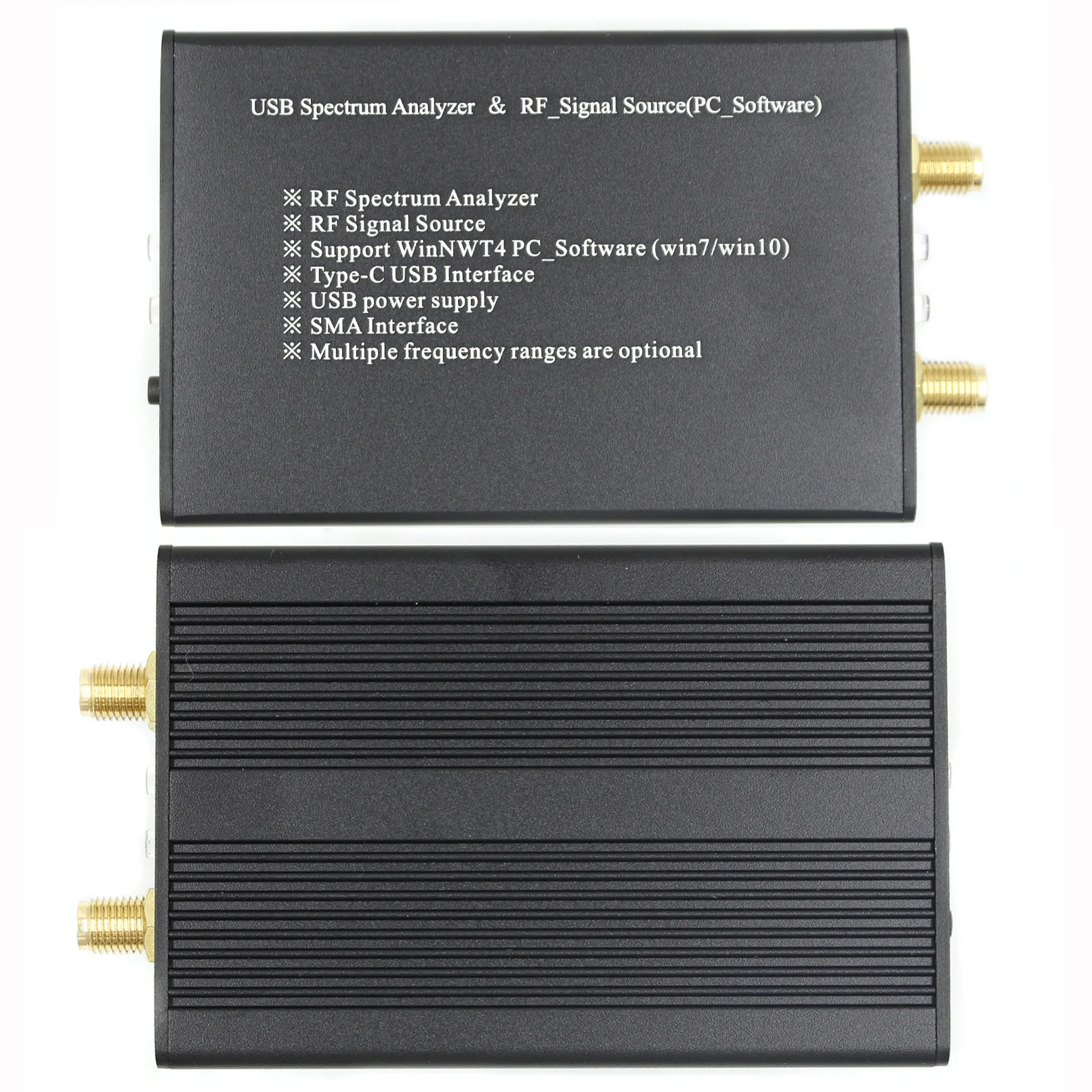 

Alloy Housing, Spectrum Analyzer USB 35-4400M Signal Source with Tracking Source Module RF Frequency Domain Analysis