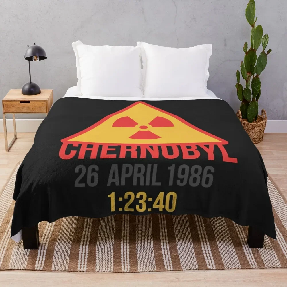 Chernobyl 1986 Throw Blanket Blankets Sofas Of Decoration Polar fluffy Thins Blankets