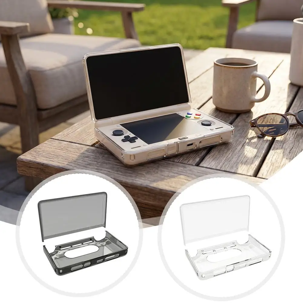 Transparent TPU Protective Cover for AYN Thor Anti-Fall Drop-Proof Soft Skin Case Handheld Gaming Accessories Slim Fit Durable