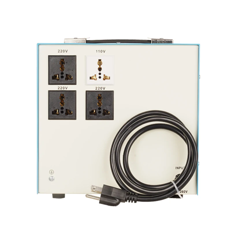 Afbeelding 7: Hoge Kwaliteit 220V Servomotor SVR-3000VA Eenfase Spanningsstabilisator Ijs Machine Avr