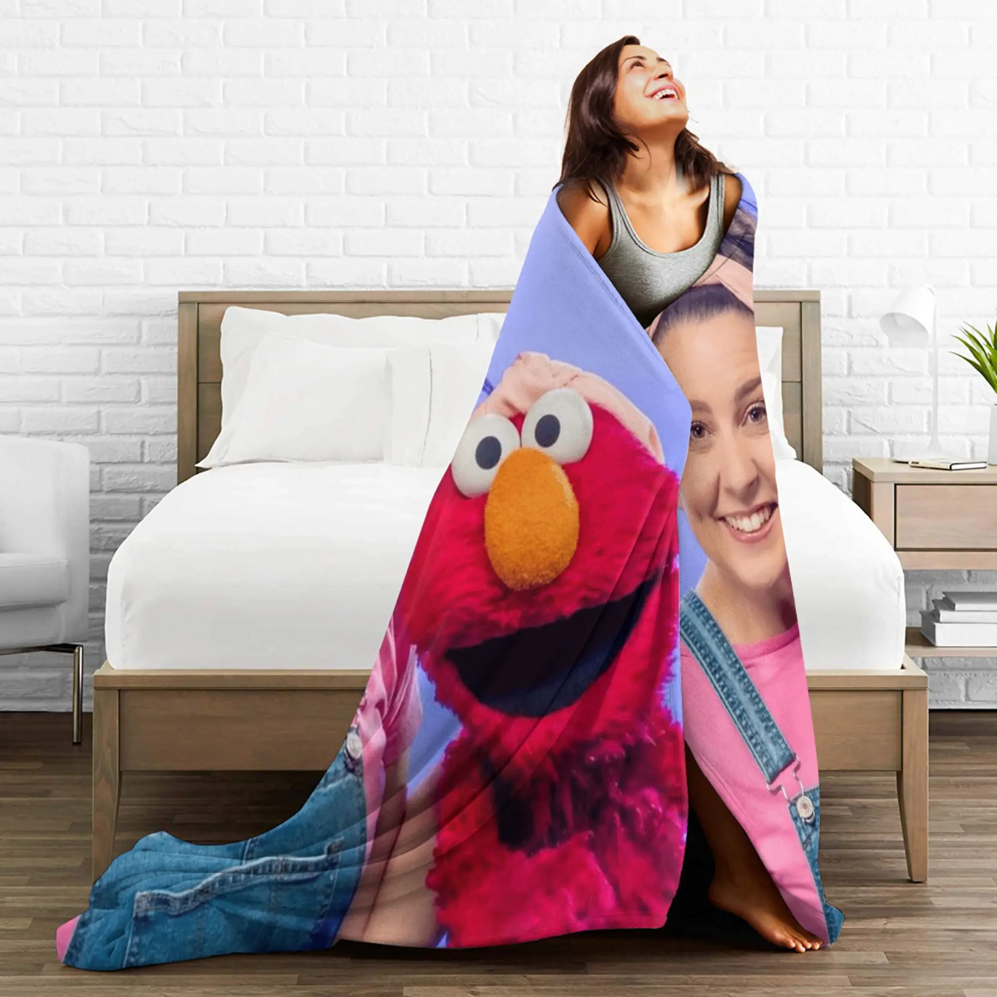 ملكة جمال راشيل البطانيات سوبر الدافئة مضحك أفخم الفراش يلقي للأطفال الأريكة كرسي الفانيلا المفرش غطاء السرير