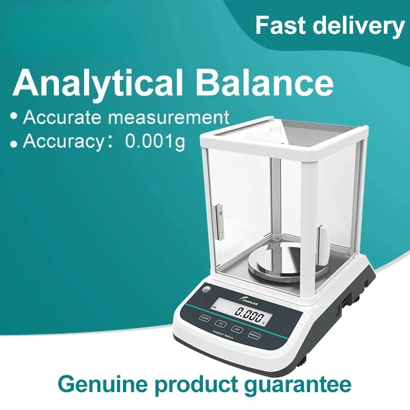 Analytical Balance Lab Digital Scales Electronic Balance Precision Balance Scale Range: 200/300/500g Resolution: 0.001g