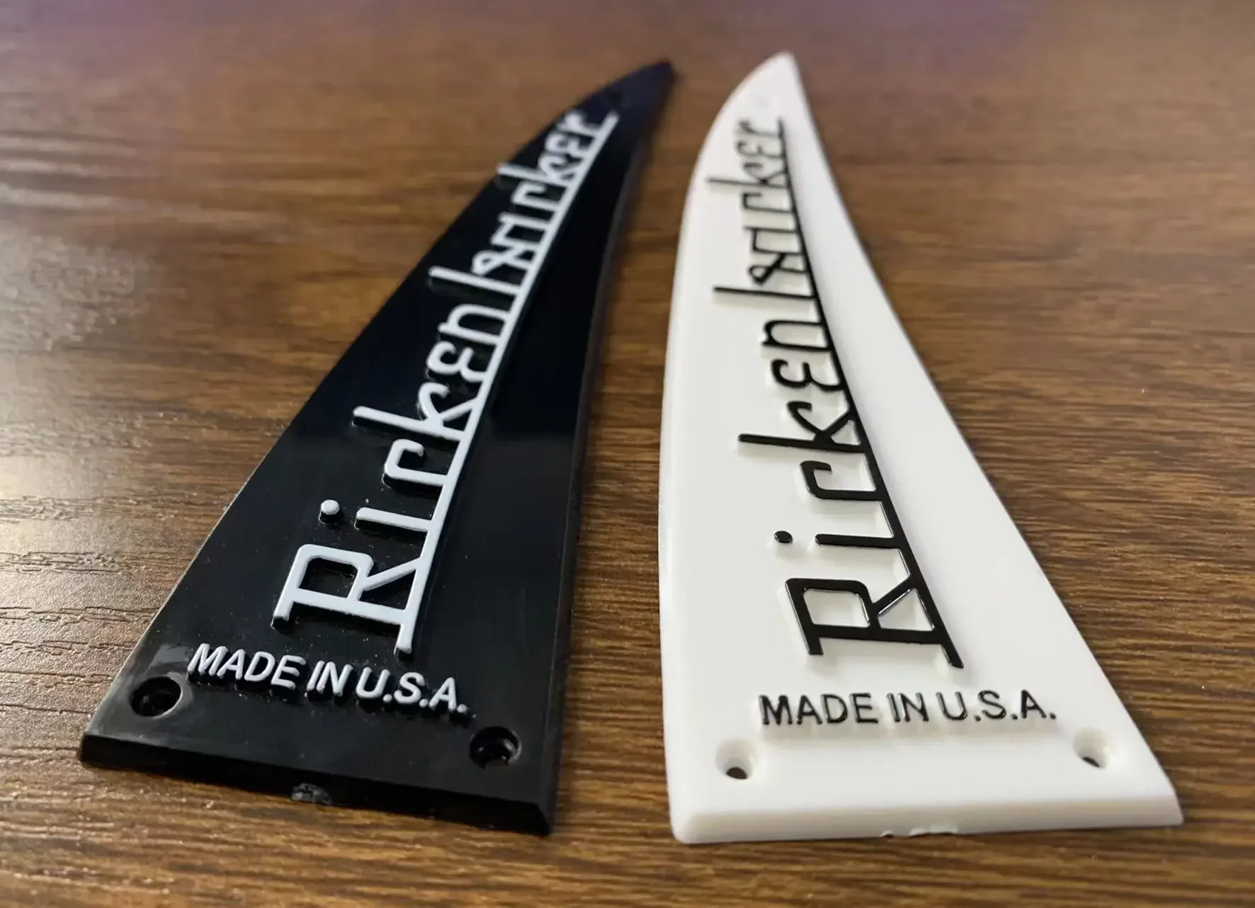 Capa trussrod profissional para baixo e guitarra elétrica Ricken com parafusos acessórios para guitarra