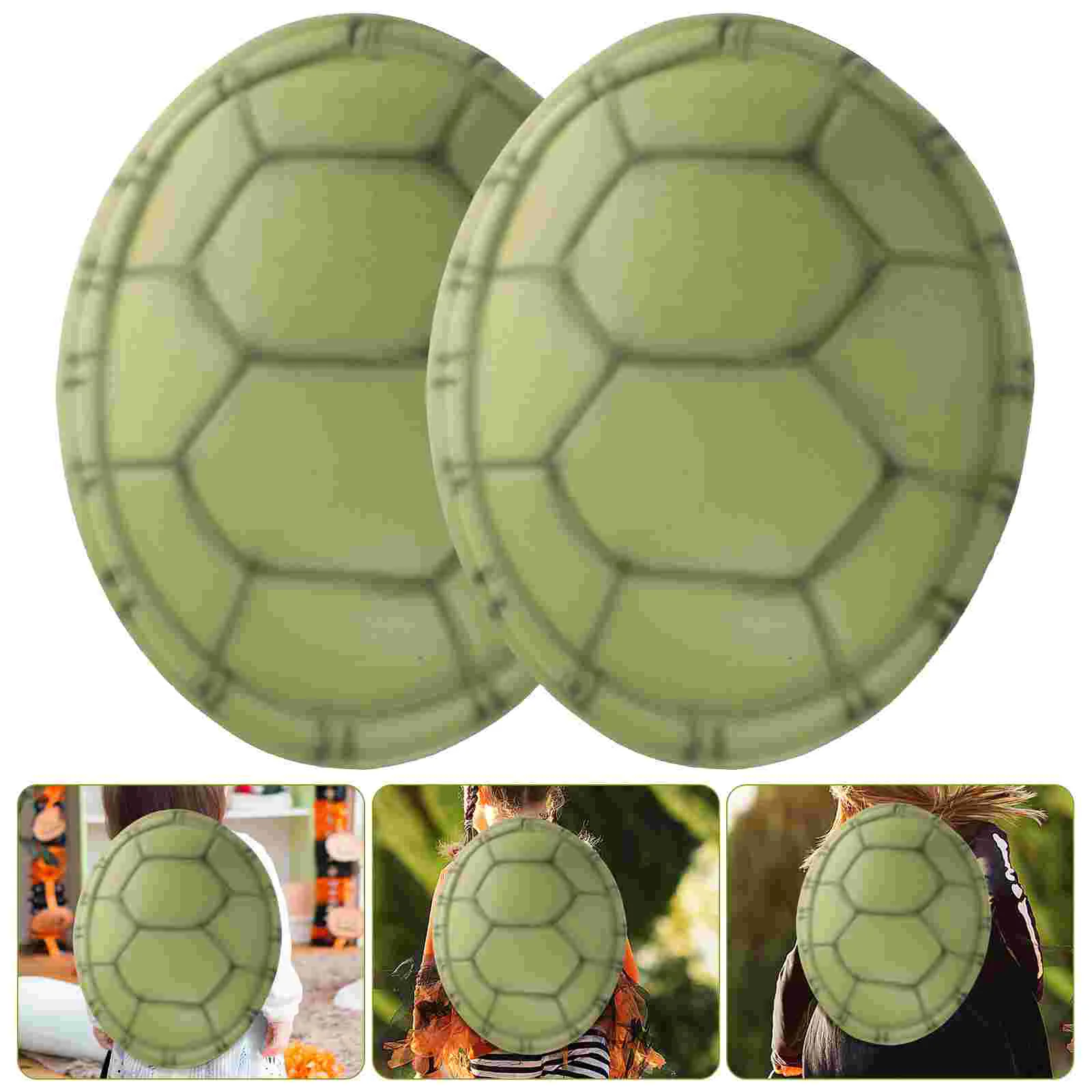 

4 Pcs Inflatable Halloween Dress up Man Sea Turtle Eva Shell Costume Adult Cosplay