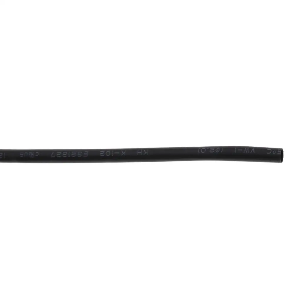 Rubber Heat Shrink Tube 2 to 1 Ratio Adhesive Lined Sleeving Wrap Electrical Insulation for Cable Protection
