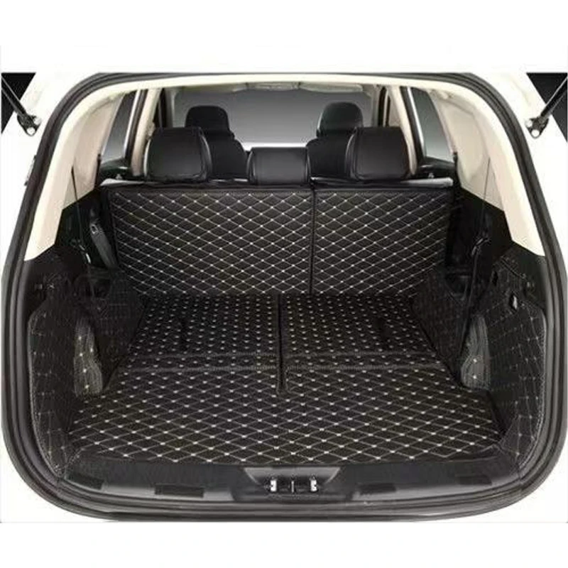 

Durable Custom Leather Colorful Car Trunk Mat For Volvo EM90 2024 2025 Auto Carpet Accessories Interior Part