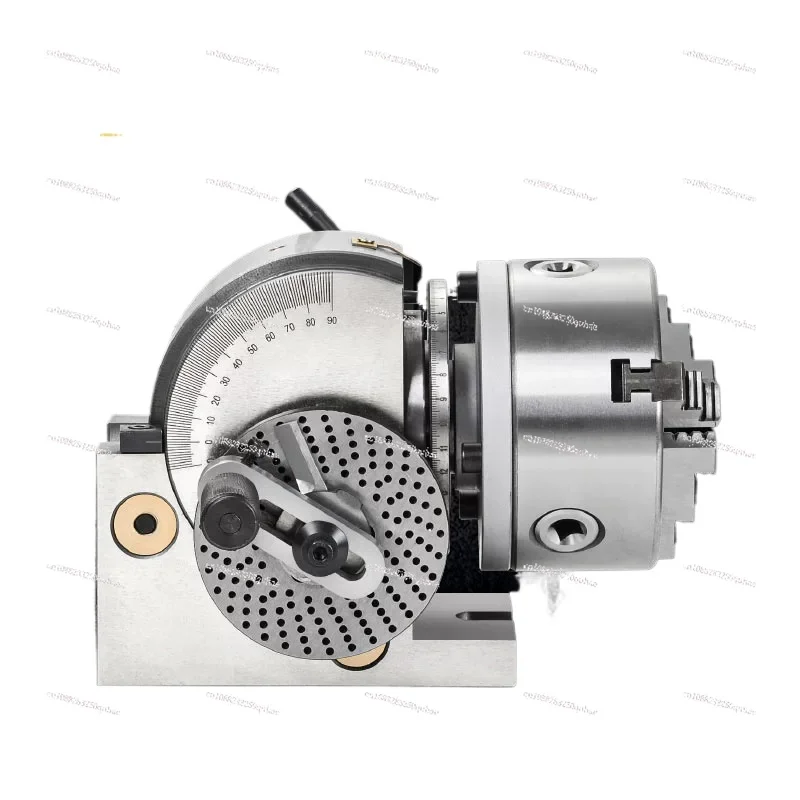 

4/5-дюймовая делительная головка, 3-кулачковый патрон, прецизионная полууниверсальная делительная головка для вращающейся вкладки фрезерного станка