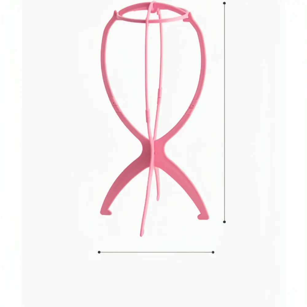 Wig Stand Holder Plastic Organizer Display Rack Stable Support For Various Hairstyles Salon Styling Tools