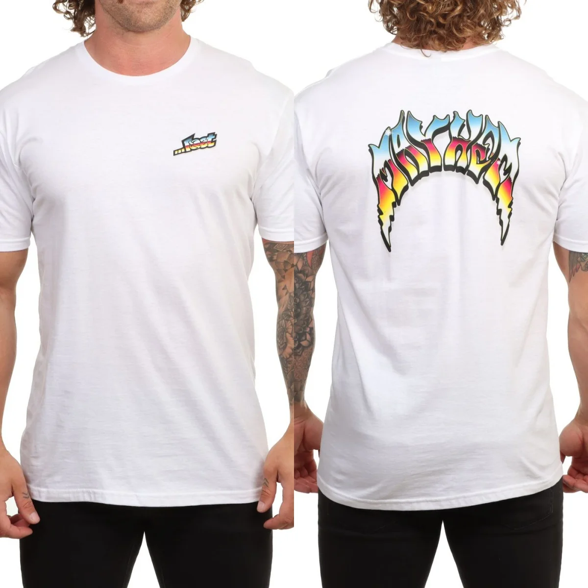 Fit Lost Outdoor Grafik-Baumwoll-T-Shirt Unisex Sommer Kurzarm Mode Marken-T-Shirt Luxus Casual Vintage Tees – Detail 5