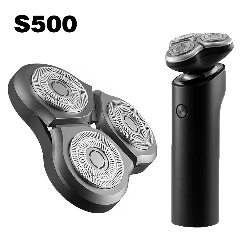 1Pcs Replacement Shaver Head Suitable for Xiaomi Mijia S500 S500C Electric Shaver Razor Blade Dry Wet Shaving Machine Blade