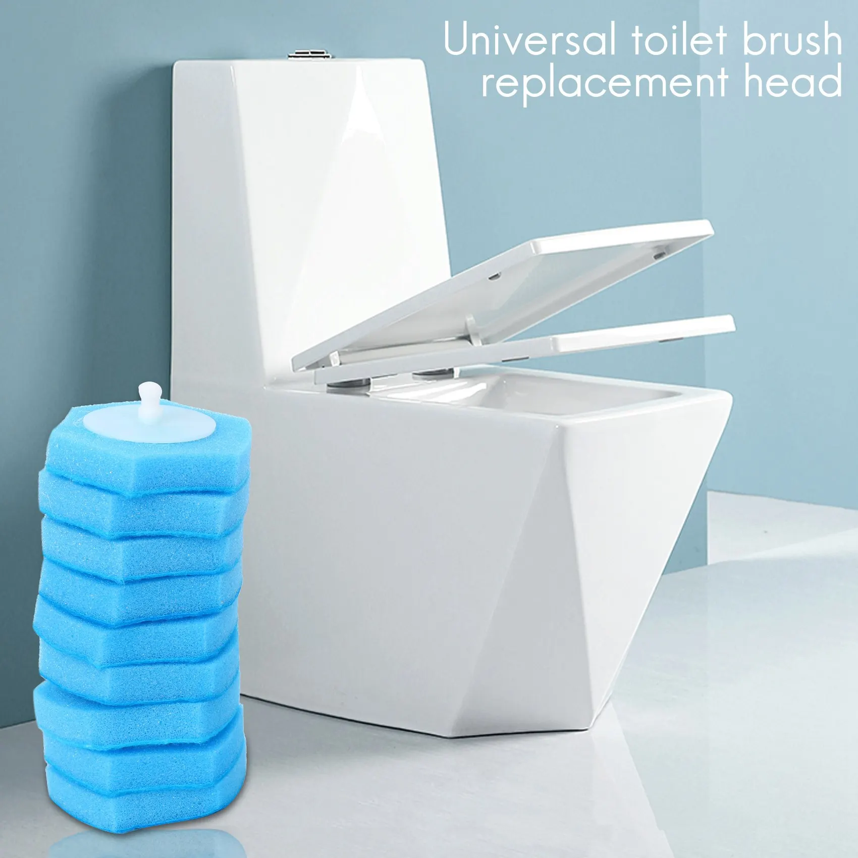 

AC88-32 Pcs Toilet Stick Replacement,Toilet Cleaner Replacement,Disposable Toilet Brush Head,Toilet Brush Replacement Head