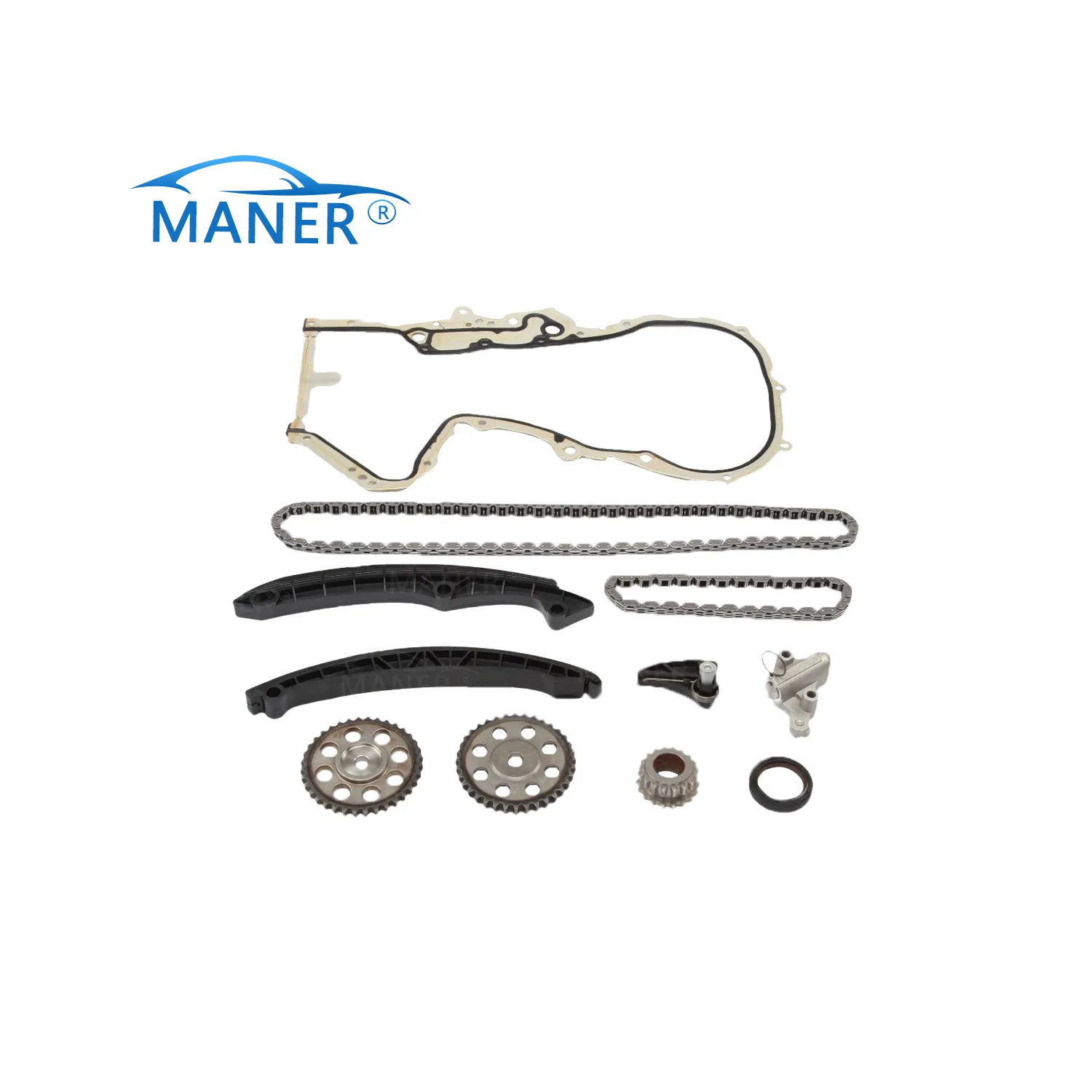 Maner 03C 109 158 H 03C198229C Engine Timing Chain Kit For VW Tiguan SCIROCCO Tiguan 1.4T Timing Chain Parts
