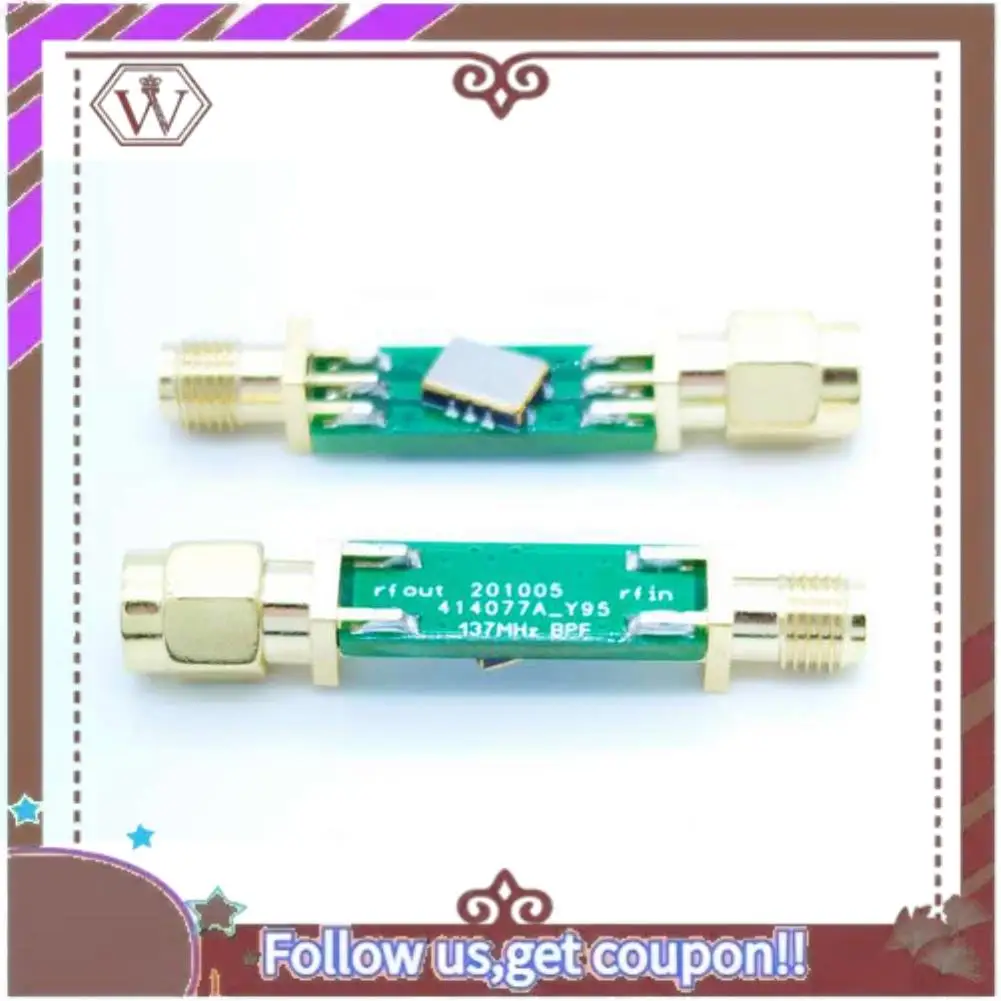ABBG-137Mhz SAW BPF مرشح تمرير الموجة مرشح تمرير النطاق
