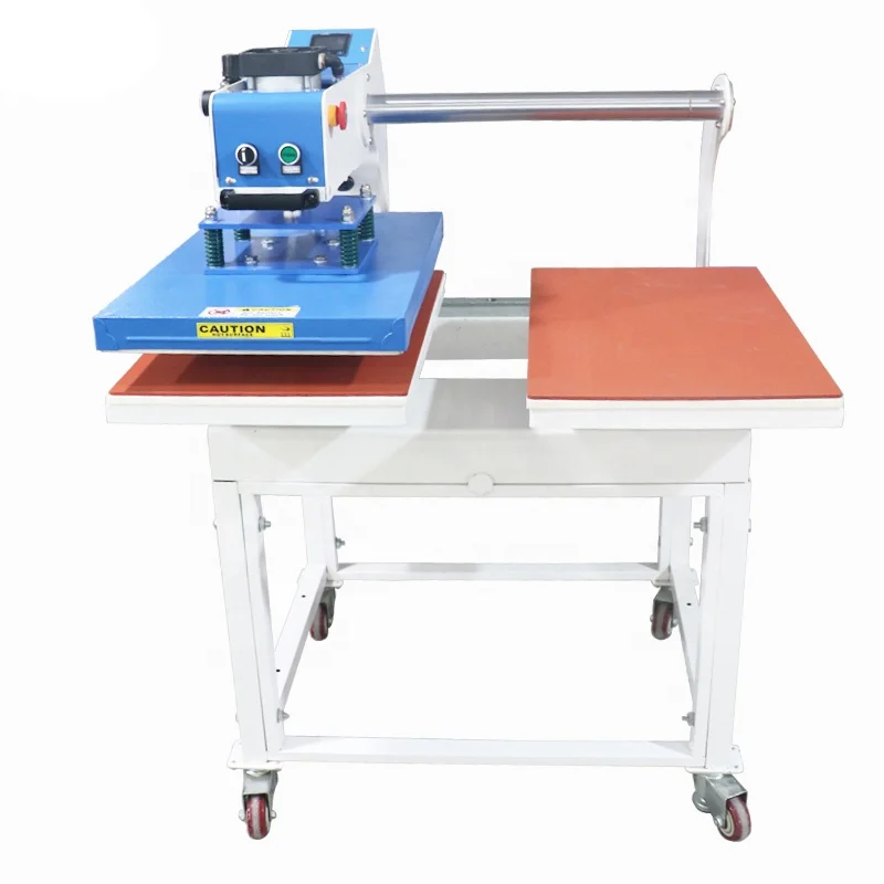 

Pneumatic Double-station Heat Press Machine 40*40 cm Printing Clothing Combination Heat Transfer Machine