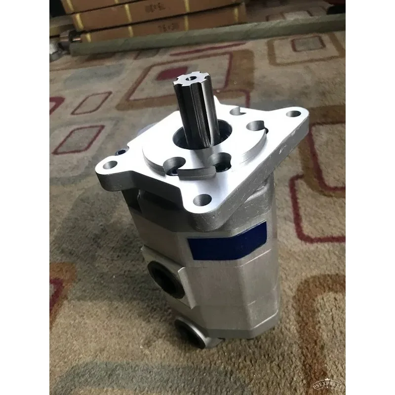 Double gear pumps, cranes, construction machinery, special equipment