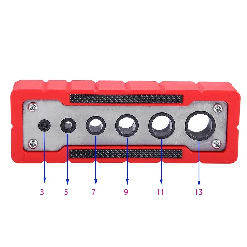 Woodworking Punch Drilling Locator Pocket Punch Locator Self-Centering Vertical Drilling Guide Hole Positioning Tool