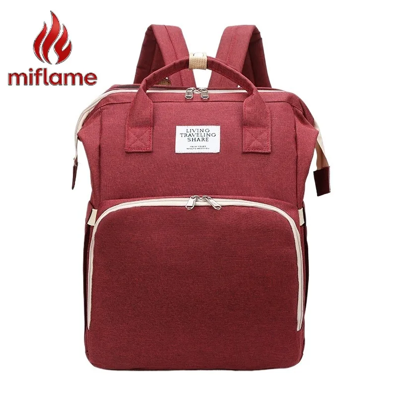 

New USB Foldable Diaper Bag for Moms Luxury Large Capacity Handbag Purse Handheld Shoulder Lightweight Outing