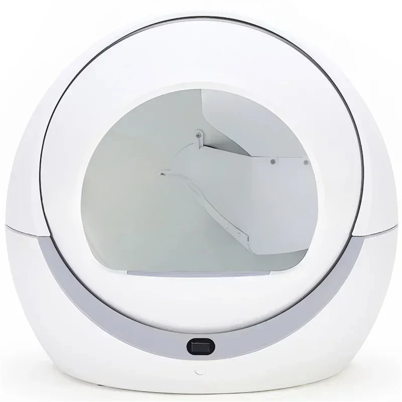 Automatic Self Cleaning Cat Bedpan Intelligence Sandbox Convenient Indoor Cat Bedpan Toilet Machine Litiere Cat Supplies QF50CB