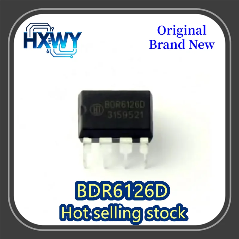 

(10/50 pieces) BDR6126D BDR6126 DIP8 Brushed DC Motor Driver Chip - Electronics - Brand New Original