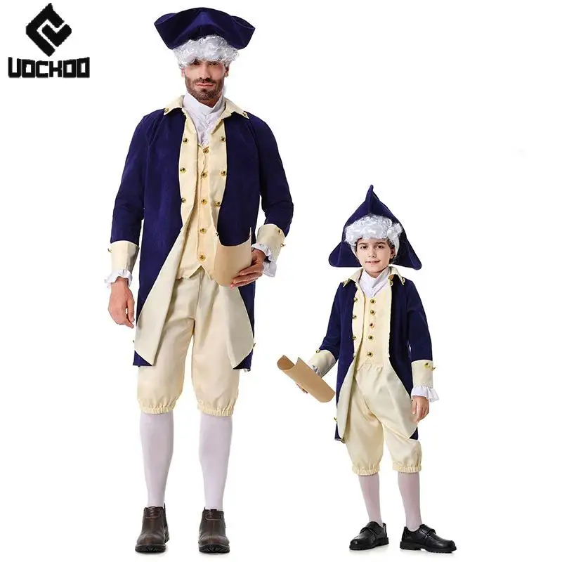 

Винтажный мужской костюм для косплея в стиле европейской знати, средневековый сценический наряд для взрослых, мужской ретро-костюм в королевском стиле