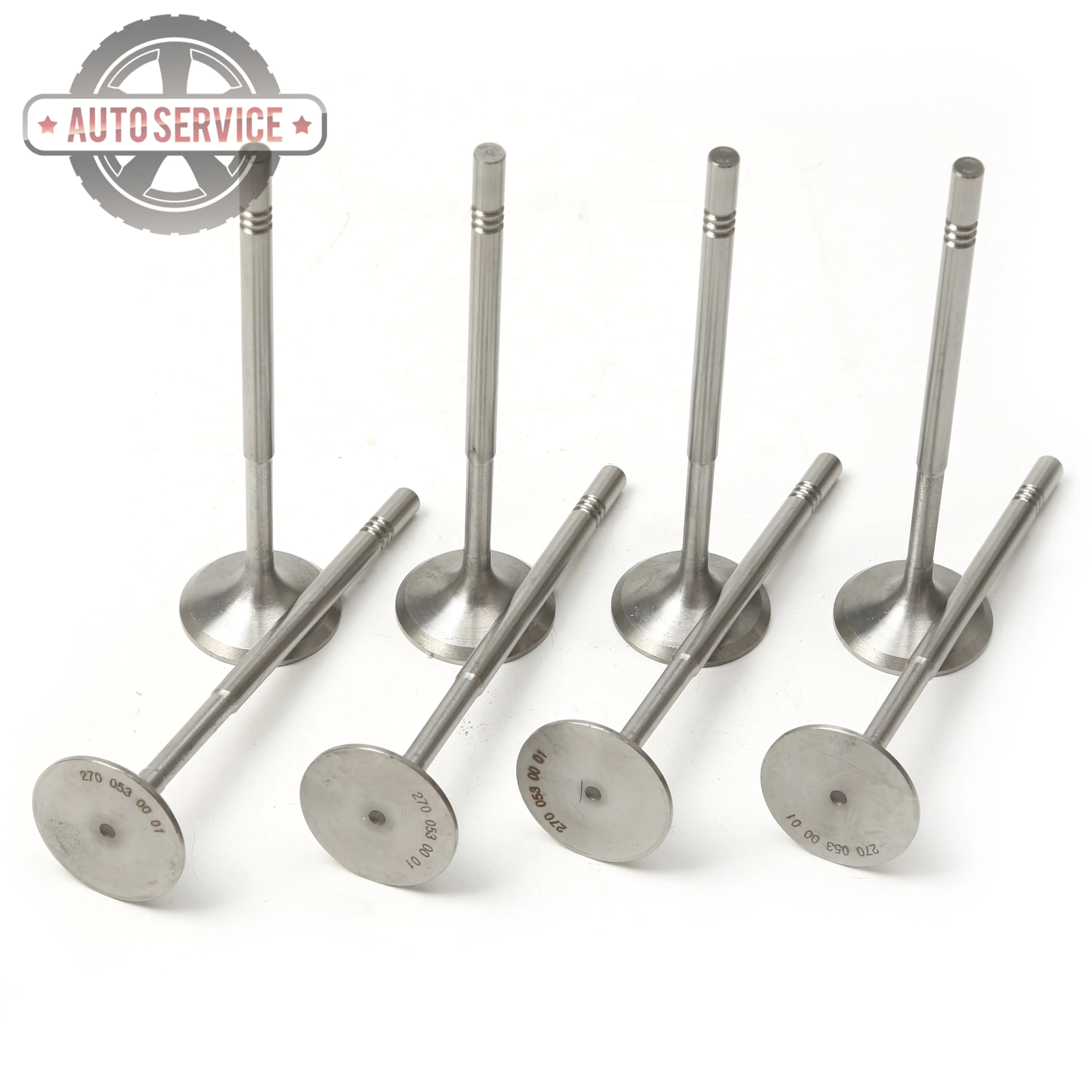 A2700530001 Engine Intake Valves Set 8PCS For BENZ A 250 B 160 E 350 e GLA 250 GLK 200 V 260 M 274.920 001 VE 31978 000