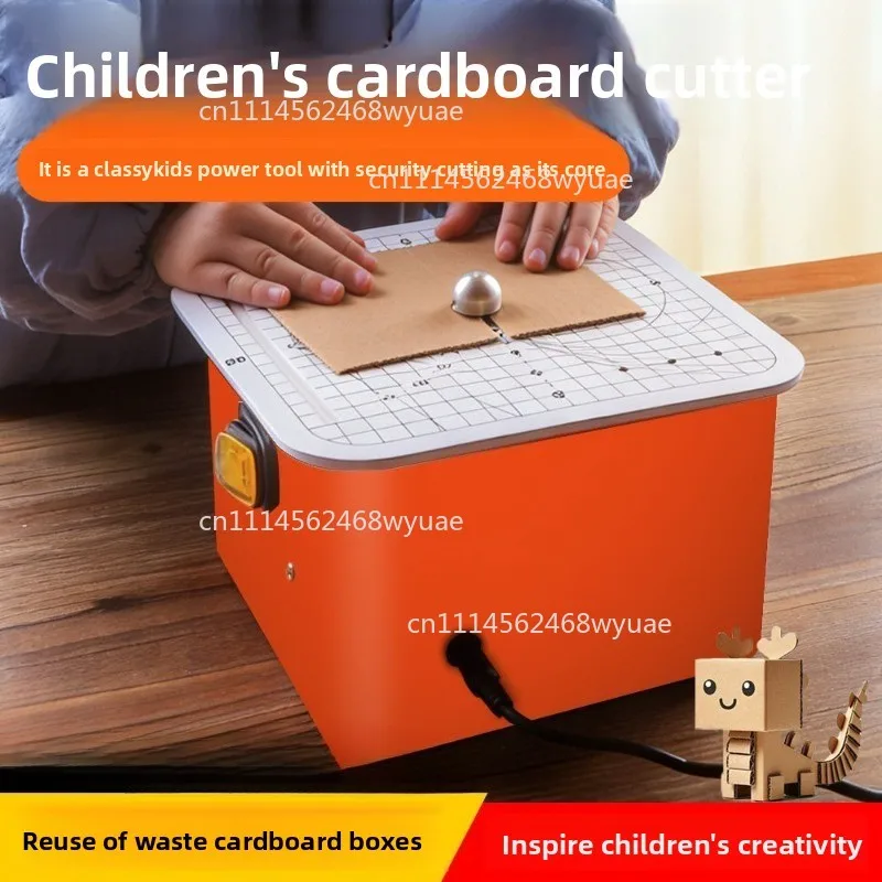 Kids' Cardboard Cutter Kit – Safe DIY Assembly Tool for Creative Craft Projects & Educational Play
