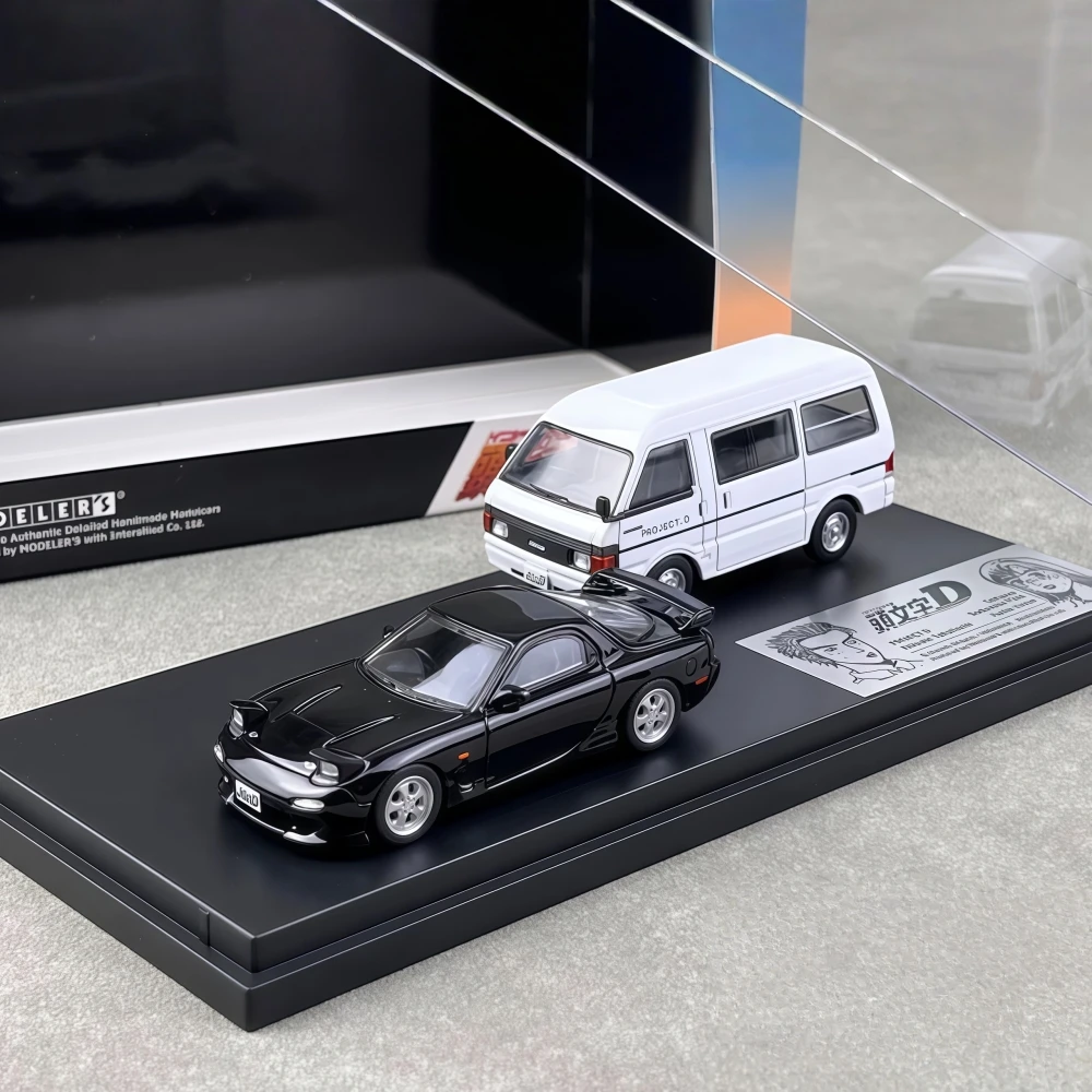 

Modeler's 1:64 VAN RX7 Initial D Diecast Model Car