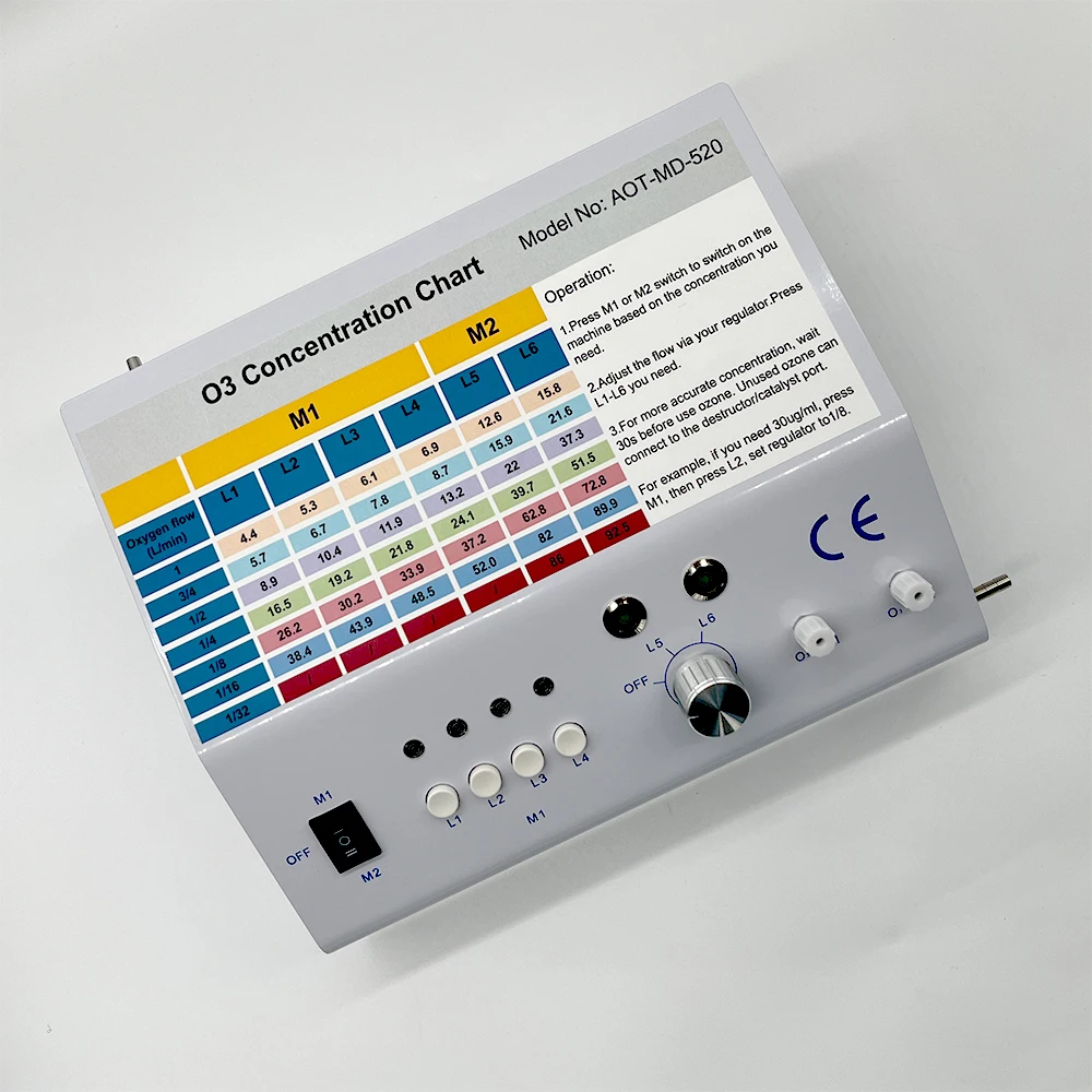 Quartz tube medical ozone therapy equipment ozone therapy machines