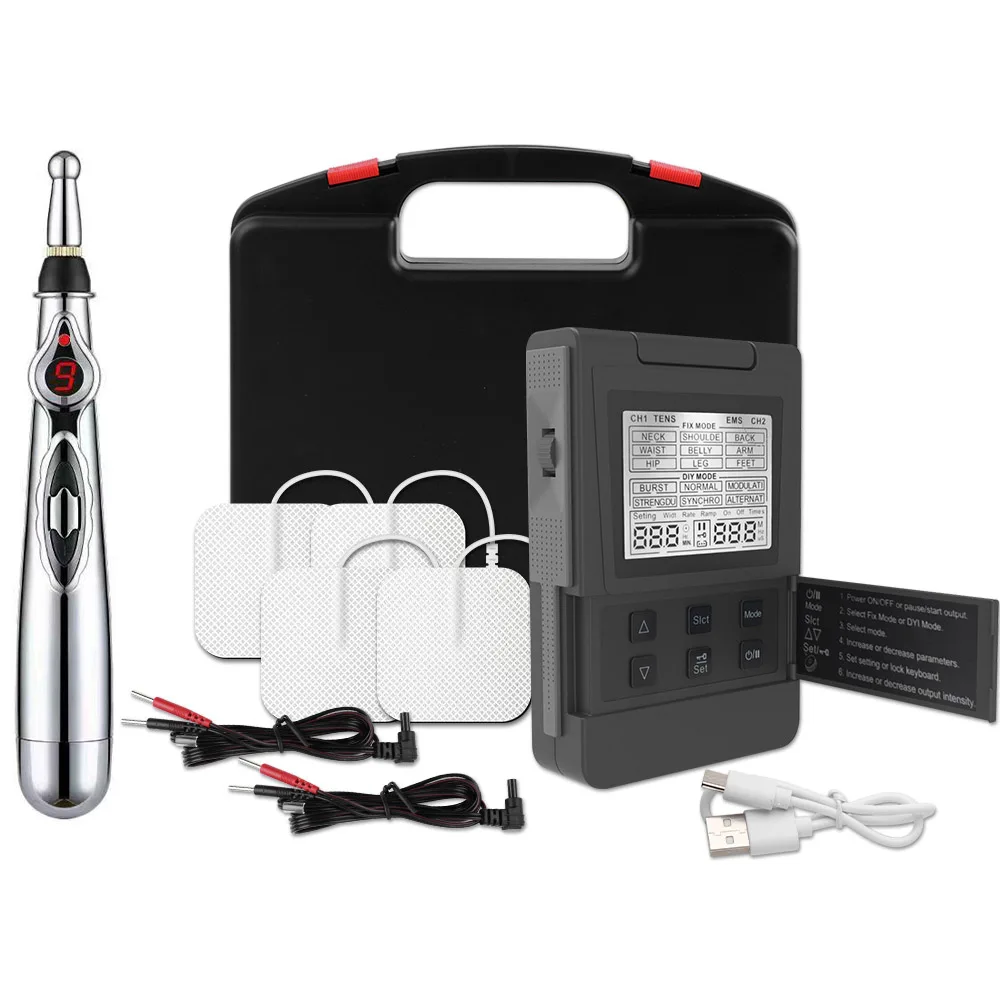 

Электрод для здравоохранения, десятки иглоукалывания, электрическая терапия, массажер, импульсный аппарат для похудения, скульптор, массажер, USB